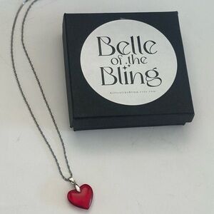 Red Heart Necklace